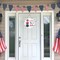 Patriotic Decorations 4th of July Wreaths Wall Decor Red White and Blue